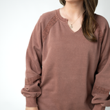 Falling For Fall Pullover - Brown