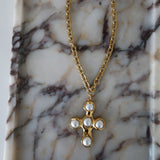 Ada Cross Necklace - PREORDER
