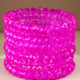 Jenna Glass Bead 9 Set Stack - 6 Styles