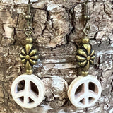 Mirabella Peace Earrings
