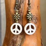 Mirabella Peace Earrings