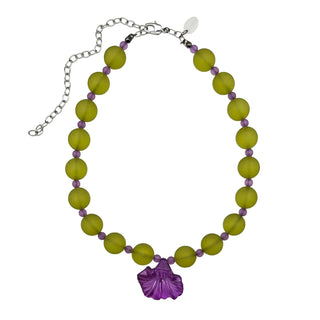 Flower Drop Necklace