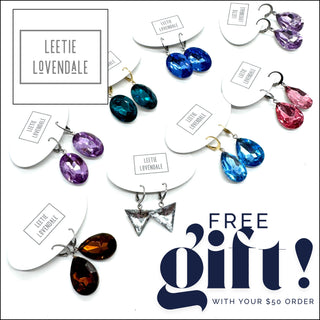 FREE GIFT! Mystery Shine On Cuff Drop Earrings  - PREORDER