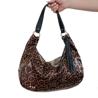 Hazel Hobo Shoulder Bag with Tassel-Pretty Simple