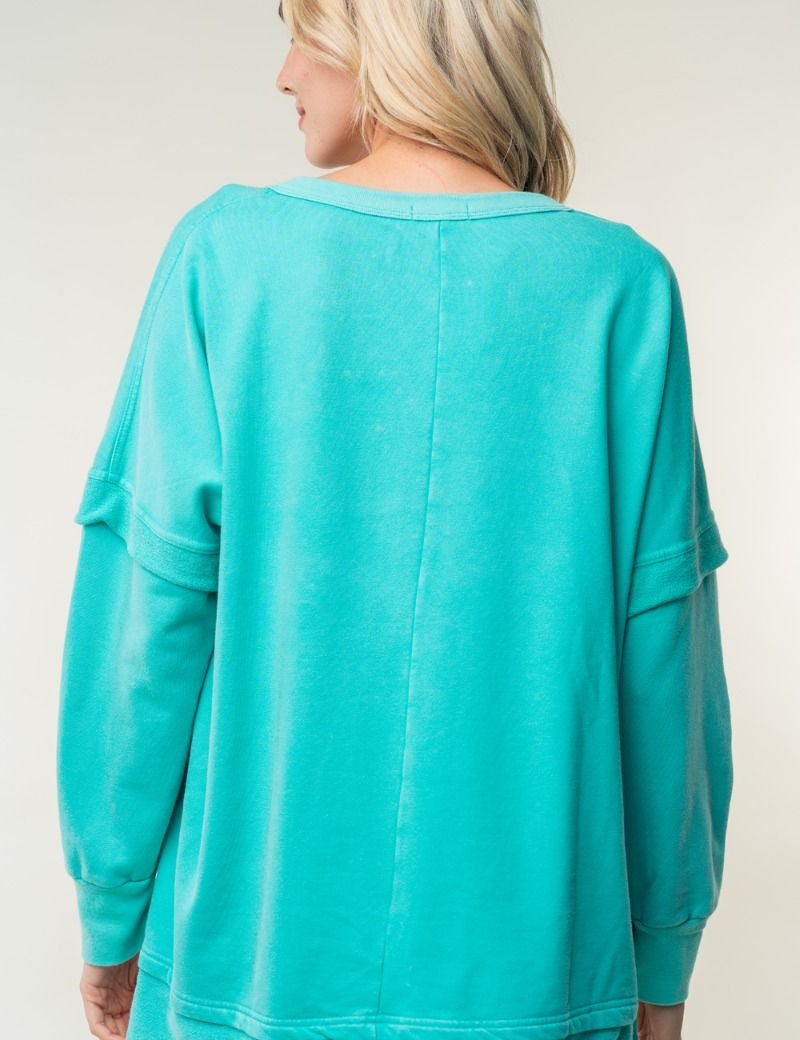 Dreamweaver Pullover - Seafoam* LAST ONES FINAL SALE *