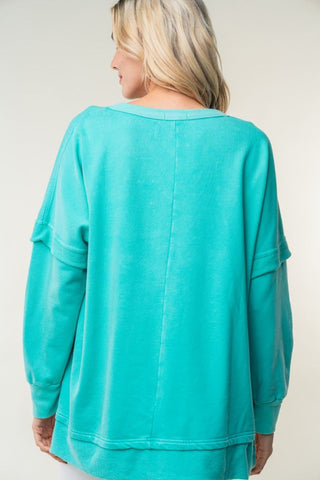 Dreamweaver Pullover - Seafoam - PREORDER