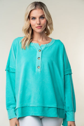 Dreamweaver Pullover - Seafoam - PREORDER