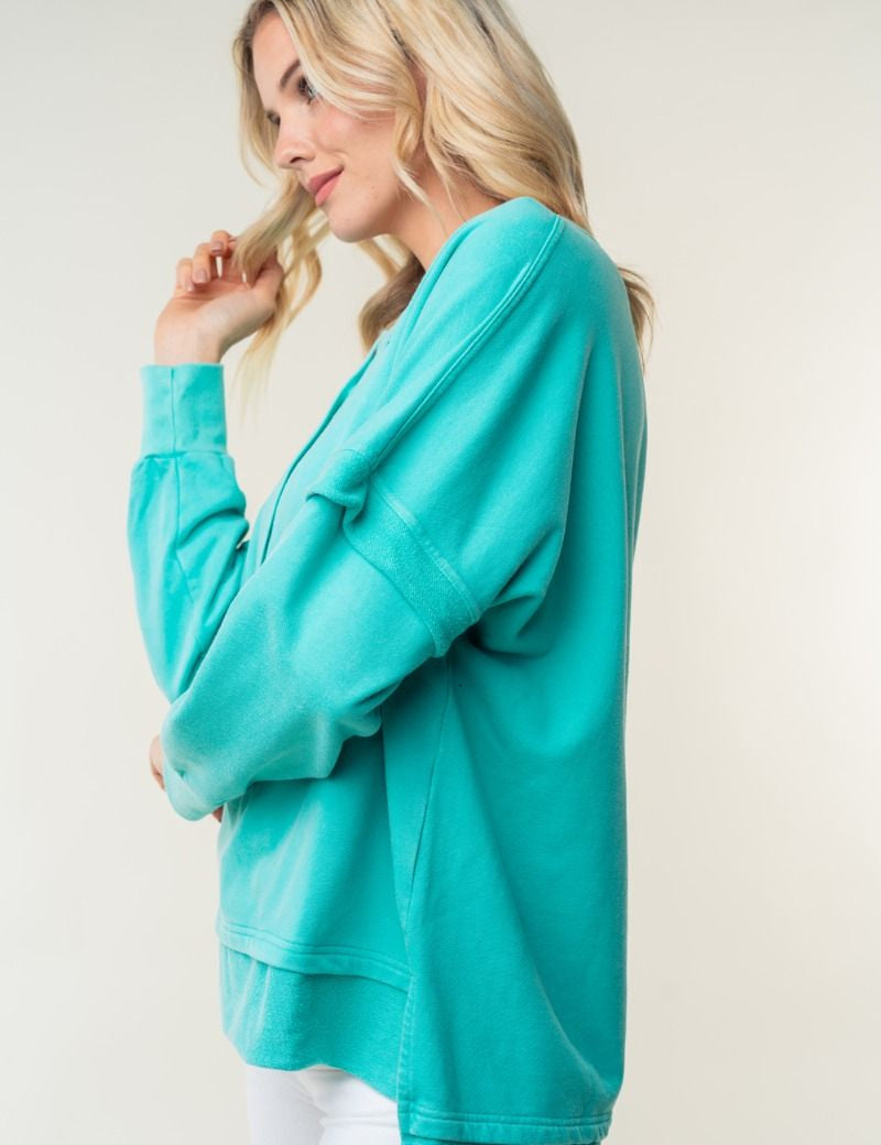 Dreamweaver Pullover - Seafoam* LAST ONES FINAL SALE *
