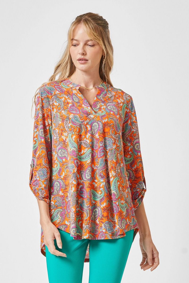 Seashell Souvenirs Top - FINAL SALE – Paisley Grace Boutique