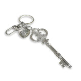 Jacqueline Kent Silver Key Purse Charm