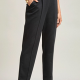Chic Solid Everywhere Pants - Fall - Black - FINAL SALE