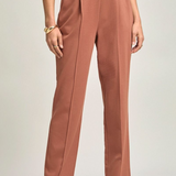 Chic Solid Everywhere Pants - Fall - Caramel - FINAL SALE