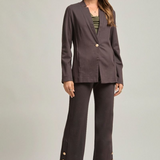 Forever Chic Blazer - Chocolate - FINAL SALE