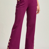 Chic Glam Pants - Merlot - LAST ONES FINAL SALE
