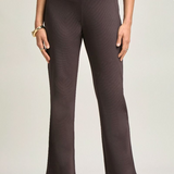 Chic Solid Straight Pants - Fall - Chocolate