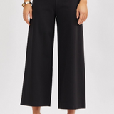 Chic Solid Spring Wide Cropped Pants* FINAL SALE *