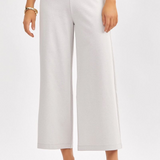 Chic Solid Spring Wide Cropped Pants* FINAL SALE *