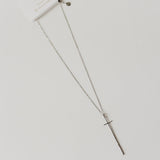 Modern Cross Necklace - WATERPROOF-Necklace-Pretty Simple