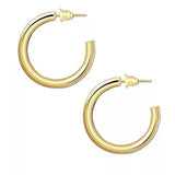 Small Gold Hoops by Chan Sutt - PREORDER