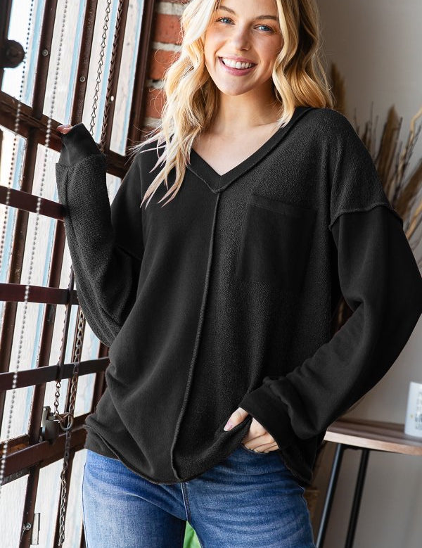 Never In Doubt Top - 2 Colors - FINAL SALE