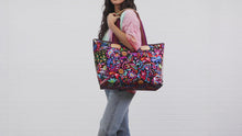 Load and play video in Gallery viewer, Zipper Tote, Sophie by Consuela
