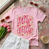 Dilly Dally in Bloom Tee