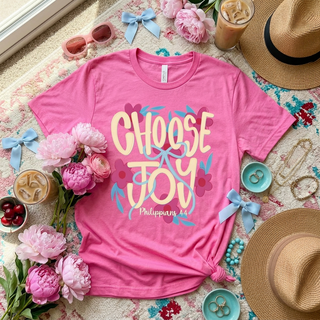 Choose Joy Floral Tee