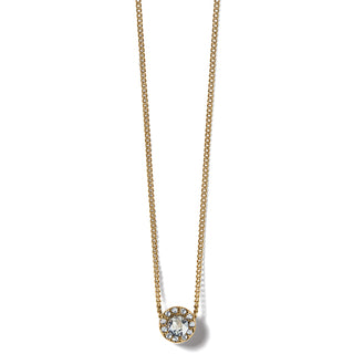 Brighton Illumina Gold Solitaire Necklace