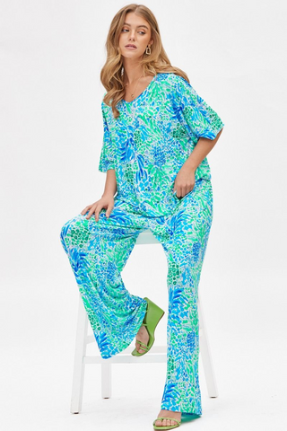 Ocean Escape Top & Pants Set  - PREORDER