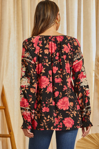 Peony Perfection Top - FINAL SALE