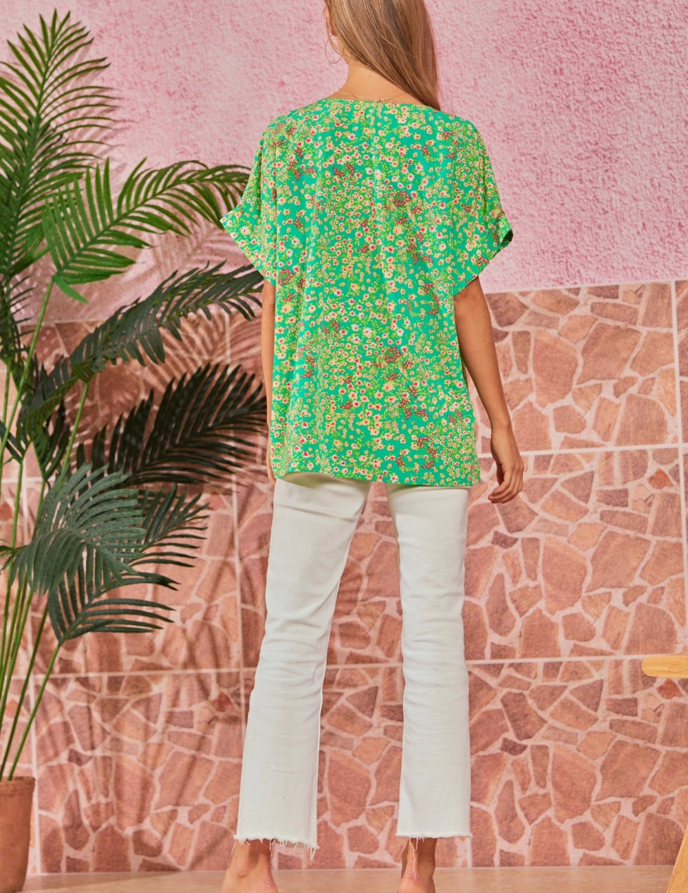 Under The Palm Trees Top* LAST ONES FINAL SALE *