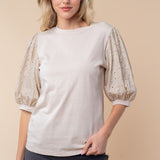 Casual Moments Top - 2 Colors* FINAL SALE *