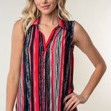 Striped Sensation Top - Reg Only* LAST ONES FINAL SALE *