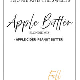 Apple Butter Blondie Mix- Fall 26 - PREORDER