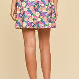 Pastel Flower Power Skort PREORDER