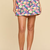 Pastel Flower Power Skort PREORDER