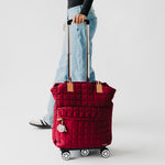 Tenley Quilted Tote Roller Bag Wholesale-Tote Bag-Pretty Simple