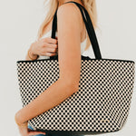 Woven Tiffany Organizer Tote Bag-Tote Bag-Pretty Simple