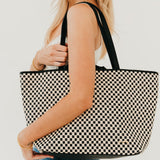 Woven Tiffany Organizer Tote Bag-Tote Bag-Pretty Simple