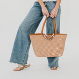 Woven Tiffany Organizer Tote Bag-Tote Bag-Pretty Simple