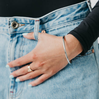 Timeless and Chic Bangle Bracelet - WATERPROOF-Bracelet-Pretty Simple