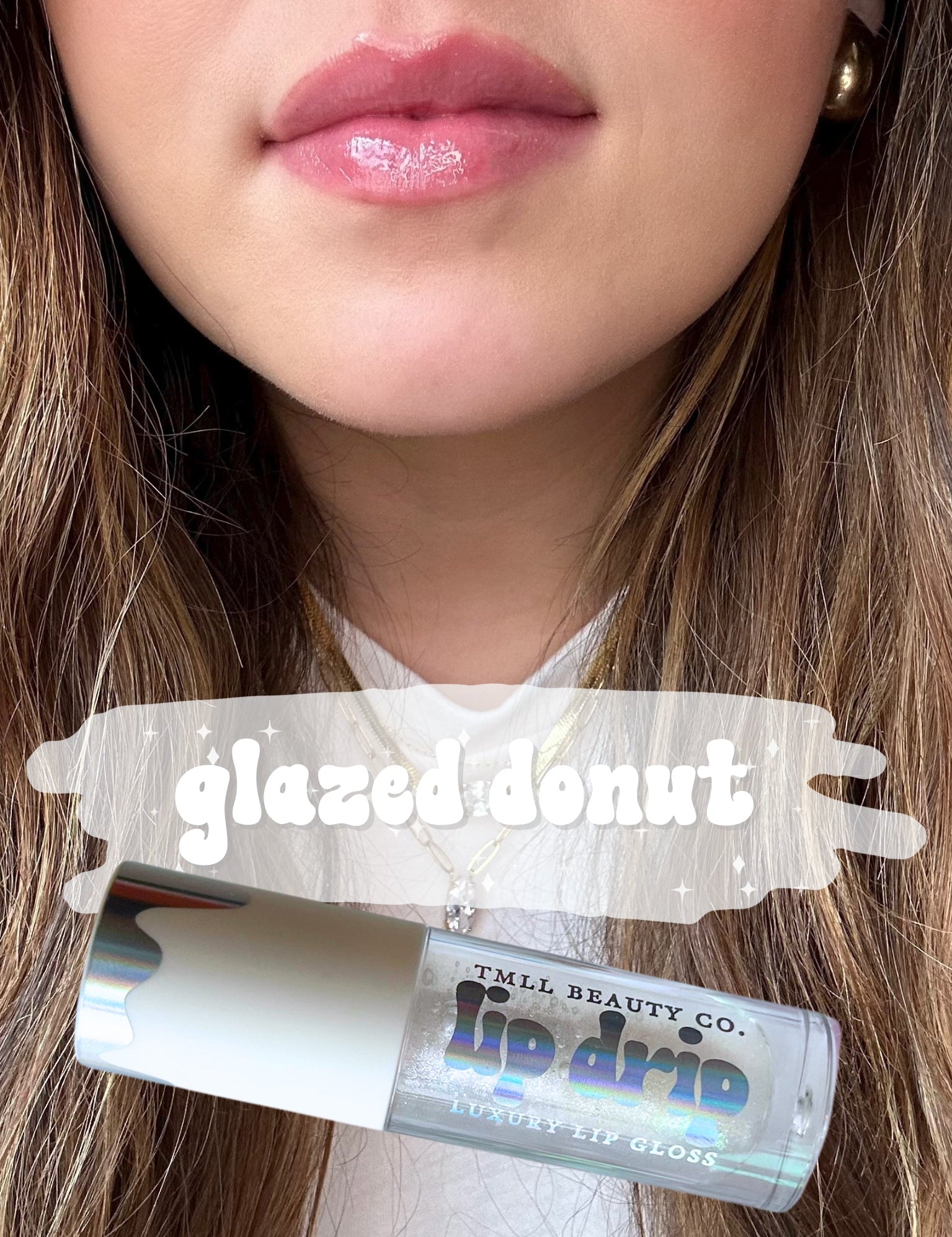 TMLL Lip Drip Luxury Gloss-250 - TMLL Beauty Co - Makeup-TMLL Beauty Co-Glazed Donut-[option4]-[option5]-[option6]-Leather & Lace Boutique Shop