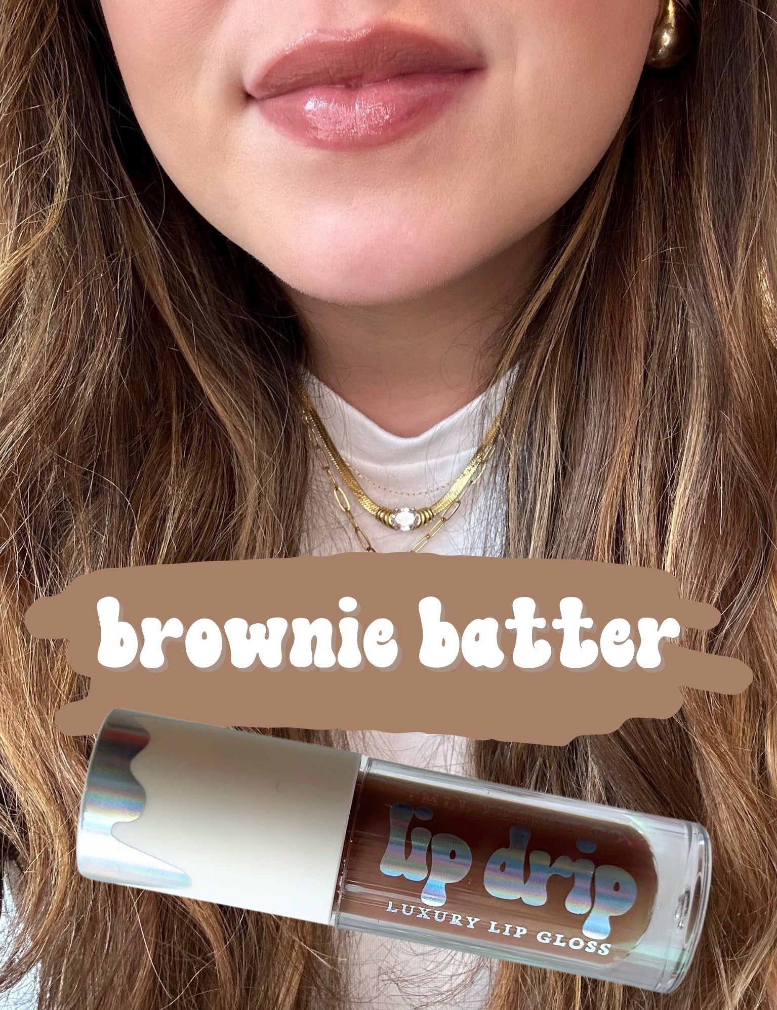 TMLL Lip Drip Luxury Gloss-250 - TMLL Beauty Co - Makeup-TMLL Beauty Co-Brownie Batter-[option4]-[option5]-[option6]-Leather & Lace Boutique Shop