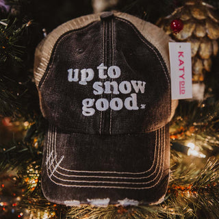 Up to Snow Good Christmas Trucker Hat  - PREORDER