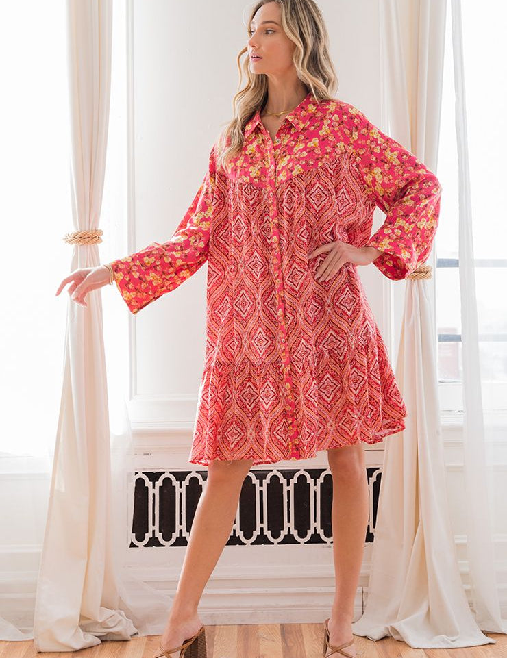 Confidence Blossoms Dress* LAST ONES FINAL SALE *