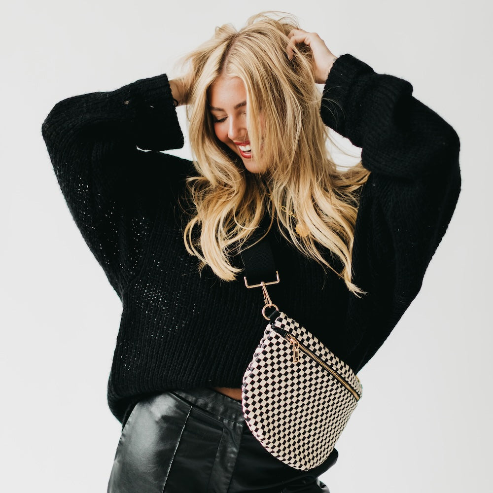 Westlyn Woven Bum Bag Wholesale-Bum Bag-Pretty Simple