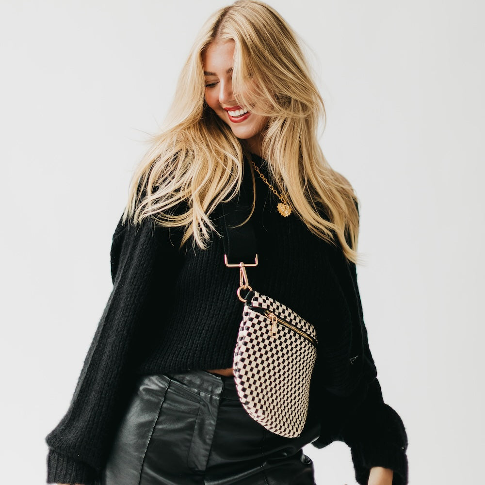 Westlyn Woven Bum Bag Wholesale-Bum Bag-Pretty Simple