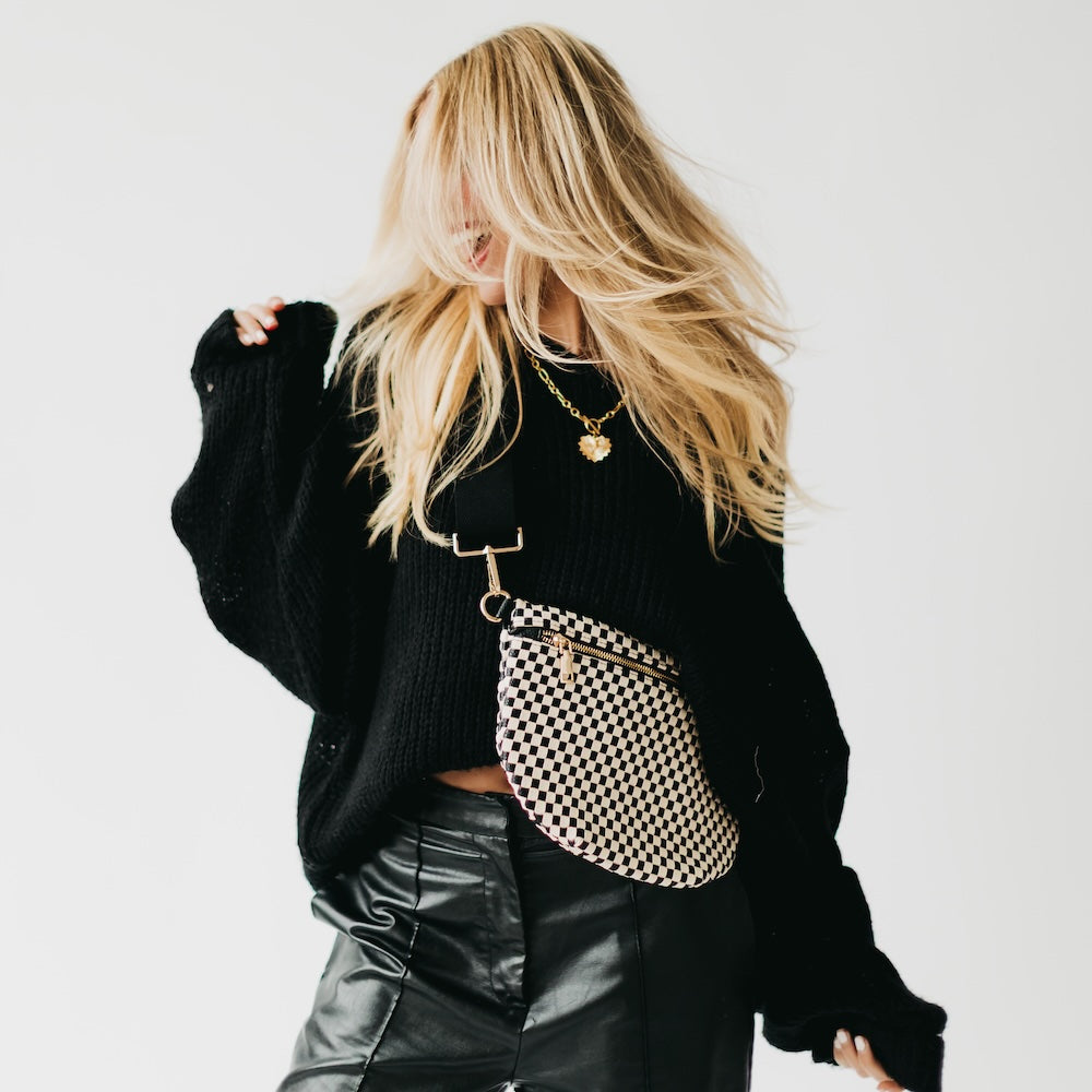 Westlyn Woven Bum Bag Wholesale-Bum Bag-Pretty Simple