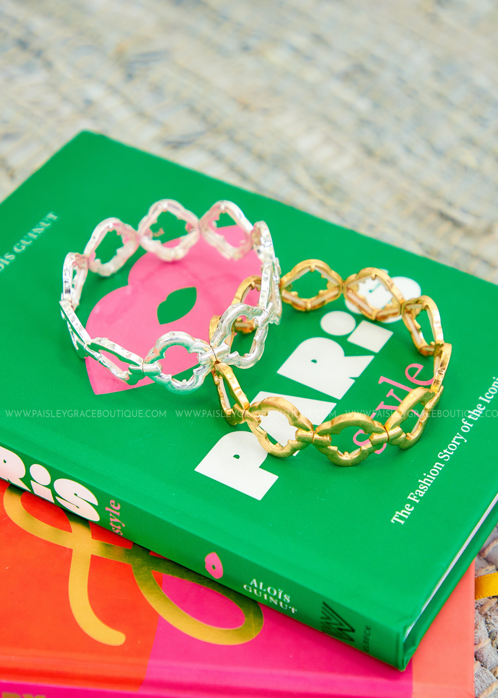 Ariana Quatrefoil Bracelets - 2 Colors