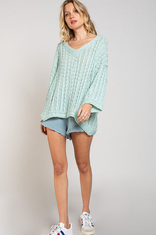 On Cloud Nine Sweater - 3 Colors  - LAST ONE FINAL SALE